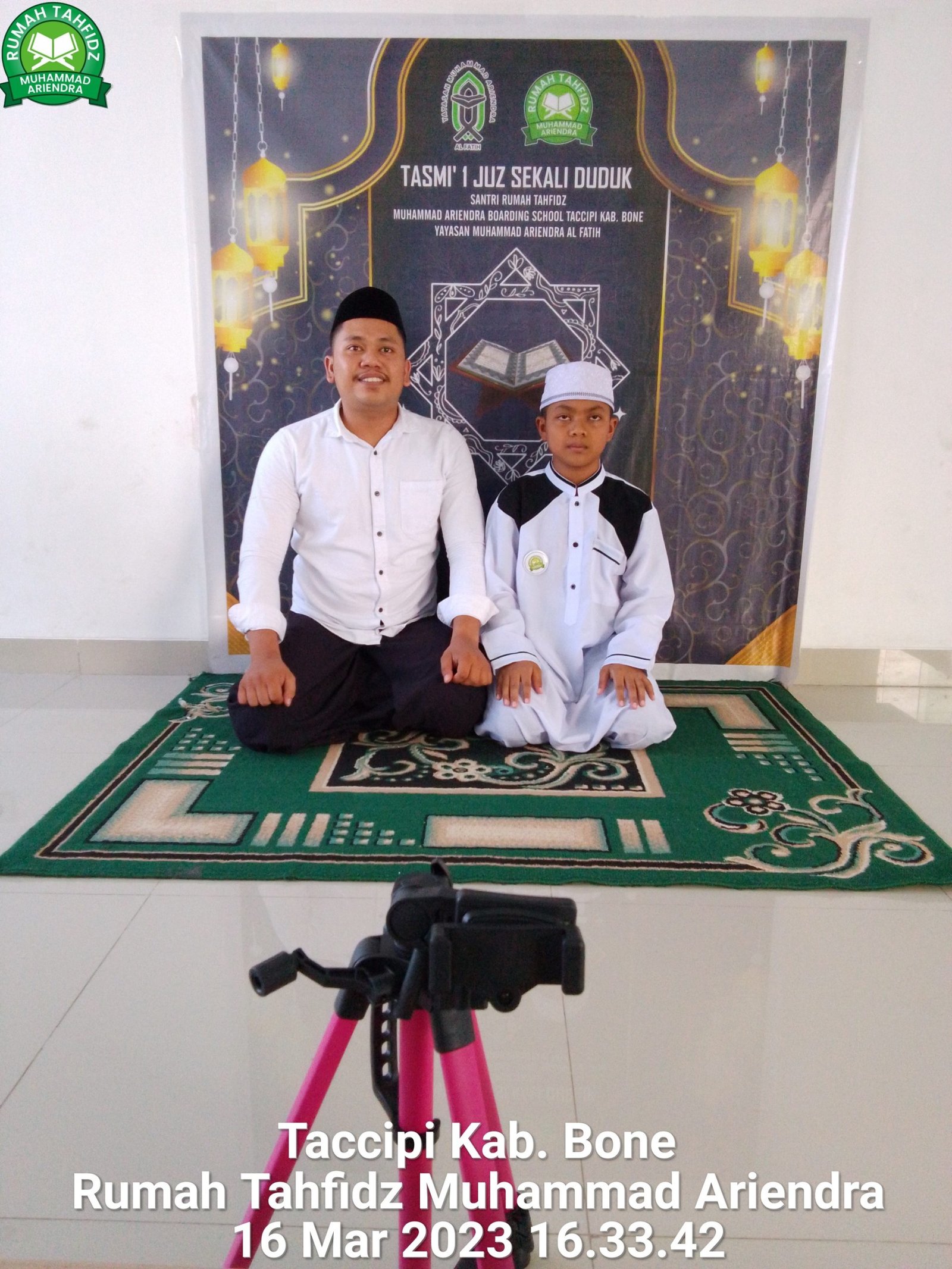 Santri Rumah Tahfidz Muhammad Ariendra